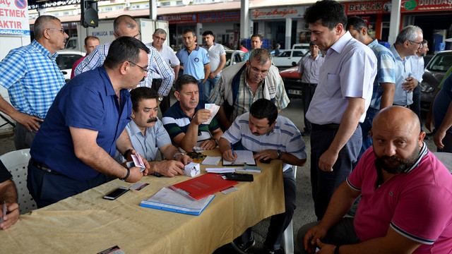 Kumluca'daki orman yangınları