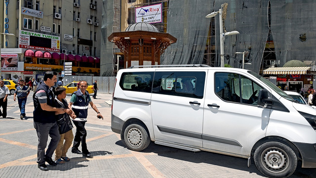 Malatya'da 161 dilenciye 9 bin lira ceza kesildi