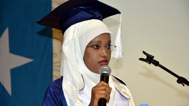 Manisa'daki Somalili öğrenciler mezun oldu