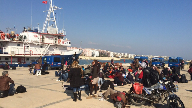 Mersin'de göçmen kaçakçılığı operasyonu
