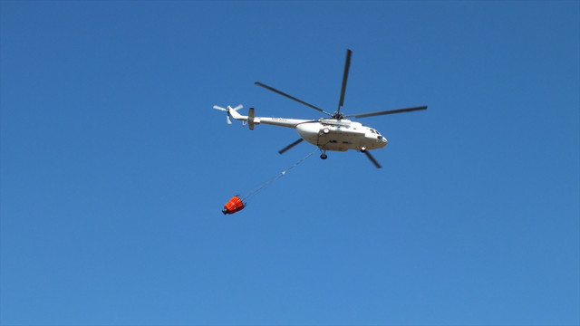 Mersin'de orman yangını