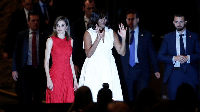 Michelle Obama Madrid'de