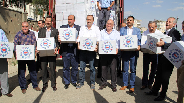 Mardin'de terör mağdurlarına yardım