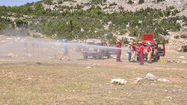 Muğla'da alev savaşçıları sezona hazır