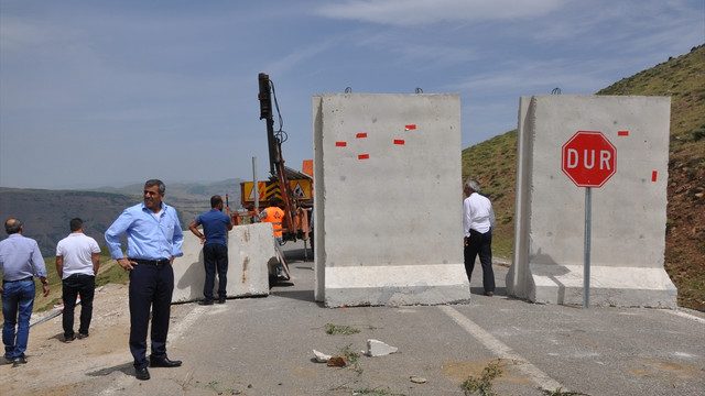 Muş-Kulp-Diyarbakır karayolu ulaşıma kapatıldı