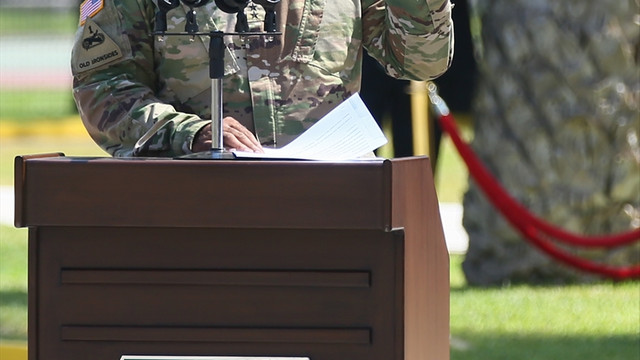 NATO Müttefik Kara Komutanlığında görev değişimi