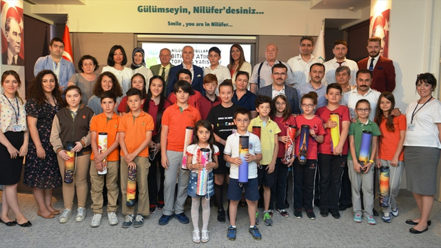 Öğrenciler 12 ton bitkisel atık yağ topladı