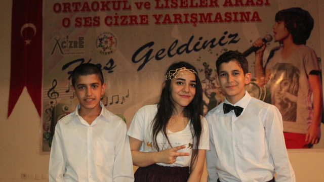 Öğrenciler O Ses Cizrede yarıştı
