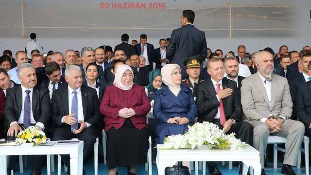 Osmangazi Köprüsü açılış töreni