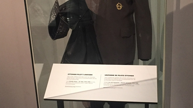 Osmanlı pilotlarının kahramanlığı Kanada’da sergileniyor