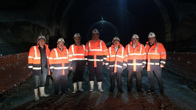 Ovit Tüneli'nde delme çalışmaları eylülde tamamlanacak