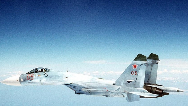 Rusyada askeri gösteri uçağı düştü