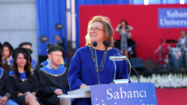Sabancı Üniversitesi mezuniyet töreni