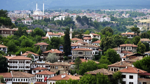 Safranbolu'da bayram yoğunluğu