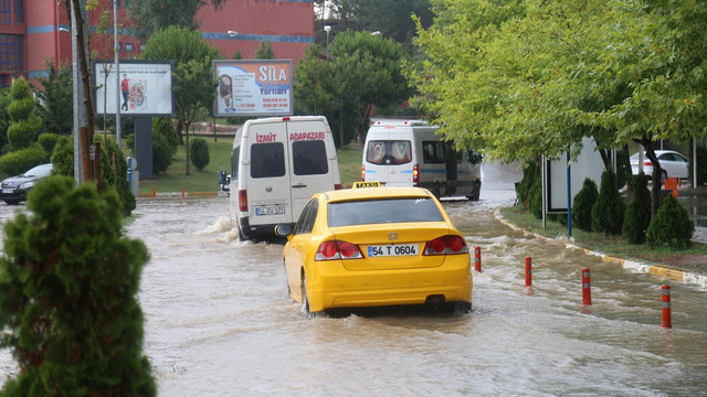 Sakarya'da sağanak