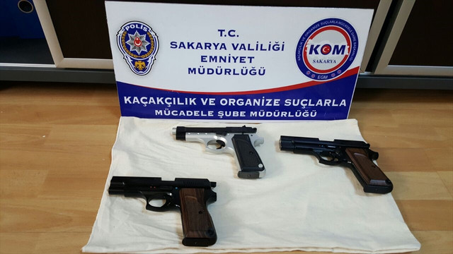 Sakarya'da silah operasyonu