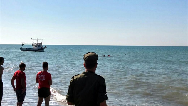 Samsun'da denize giren genç kayboldu