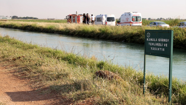 Şanlıurfa'da sulama kanalına düşen gencin kaybolması