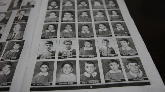 Şehidin ilkokul yıllığında teröristsiz bir dünya talebi