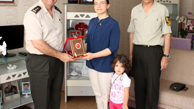 Şehit Yarbay Çelikcan'ın adı görev yaptığı birliğe verildi