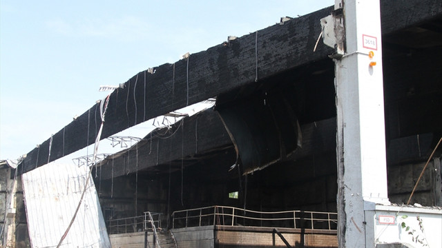 Sığınmacı merkezindeki yangında kundaklama şüphesi