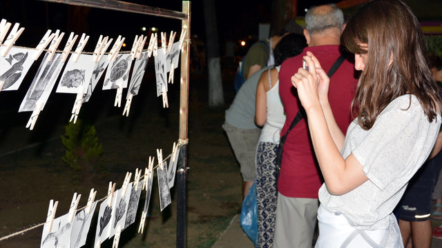 Sığla ormanları koruma çalışmaları tuvale aktarıldı