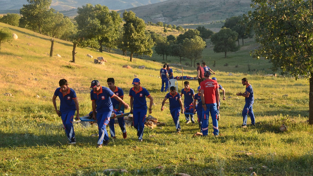 Siirt'te mayın tatbikatı gerçeğini aratmadı