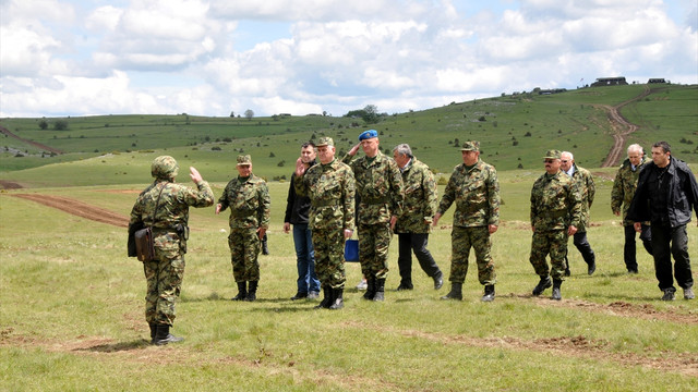 Sırbistan'da askeri tatbikat düzenlendi