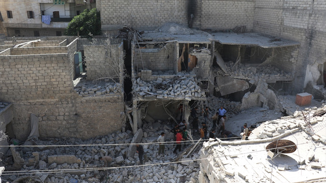 Halep'e füze saldırısı: 5 ölü, 7 yaralı