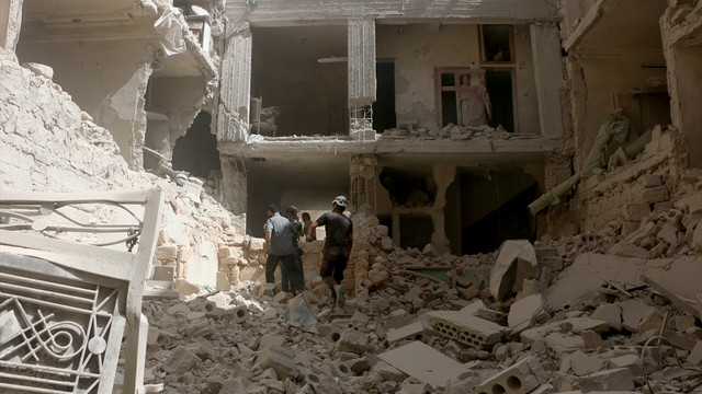 Halepe hava saldırısı: 18 ölü, 50 yaralı