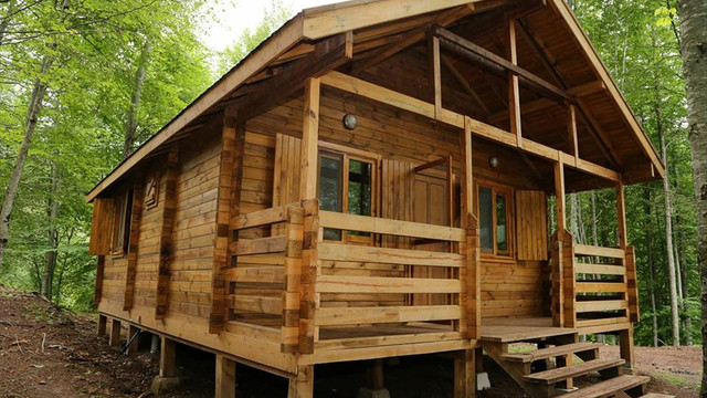 Tabiat parkı Ulugöl'e bungalovlar yapıldı