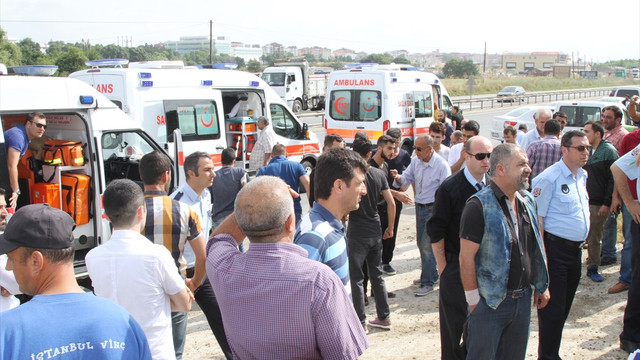 Tekirdağ'da trafik kazası: 4 yaralı