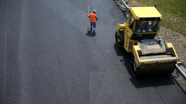 TEM Otoyolu'ndaki çalışmalarda sona gelindi