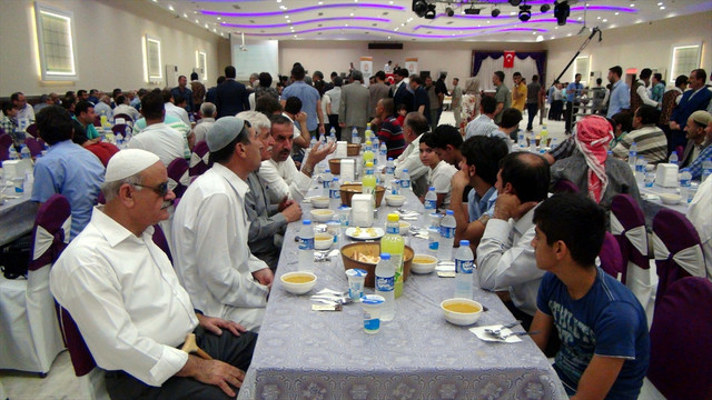 Terör ve savaş mağdurları iftarda buluştu