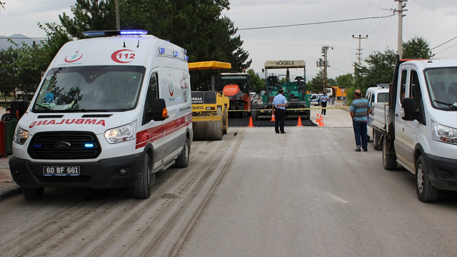 Tokat'ta silindirin altında kalan işçi öldü