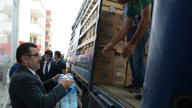 Trabzon'dan Bayırbucak Türkmenlerine yardım