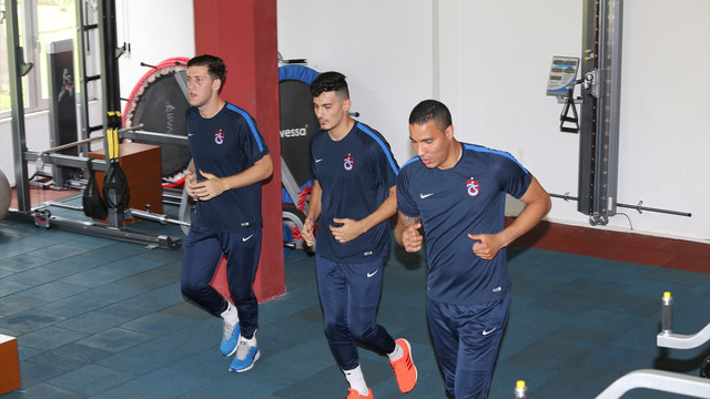 Trabzonspor'da yeni sezon hazırlıkları sürüyor