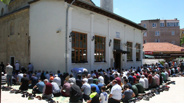 Trakya'da ramazanın ilk cuma namazı
