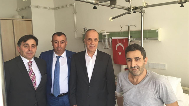 Türk-İş'ten gazilere ziyaret