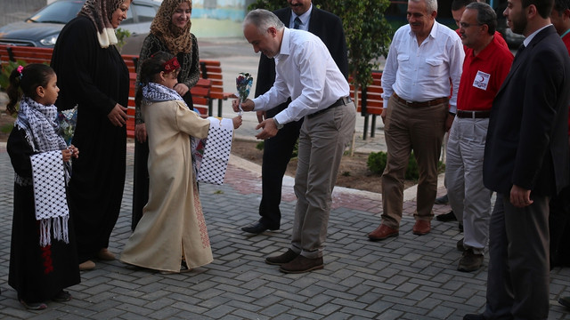 Türk Kızılayı'ndan Gazze'de 120 yetime iftar