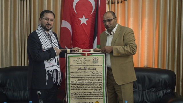 Türkiye Diyanet Vakfı heyeti Gazze'de