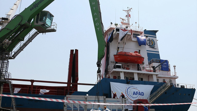 Türkiye'den Gazze'ye gönderilecek insani yardım