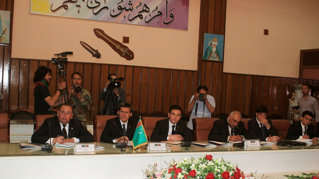 Türkmenistan Dışişleri Bakanı Meredov Afganistan'da