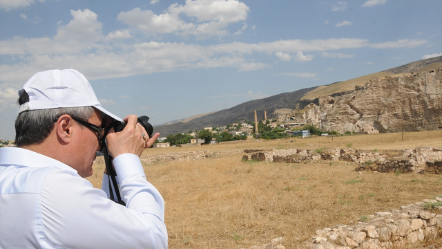 Vali Deniz, Hasankeyf'i fotoğrafladı