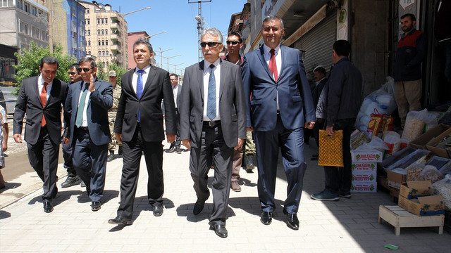 Vali Toprak'tan Yüksekova'ya ziyaret