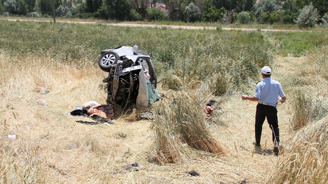 Yozgat'ta trafik kazası: 1 ölü, 4 yaralı