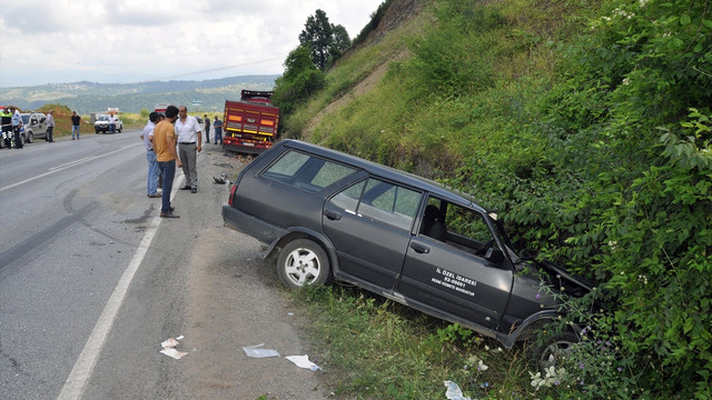 Zonguldak'ta trafik kazası: 3 yaralı