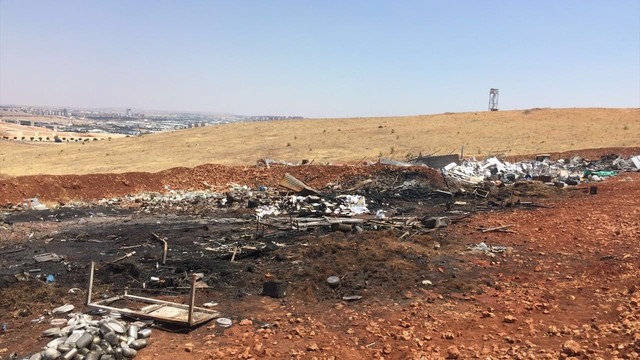 5. Zırhlı Tugay Komutanlığındaki şüpheli yangın soruşturuluyor