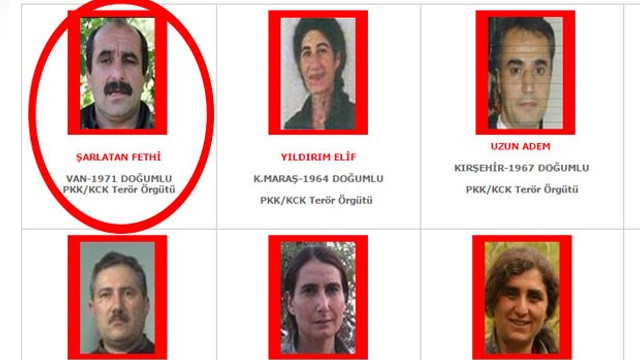 PKKnın üst düzey yöneticisi Şarlatan Fethi vuruldu!
