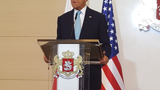 ABD Dışişleri Bakanı Kerry, Gürcistan'da